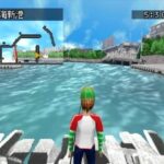 フィッシング倶楽部防波堤の釣りのゲーム画面