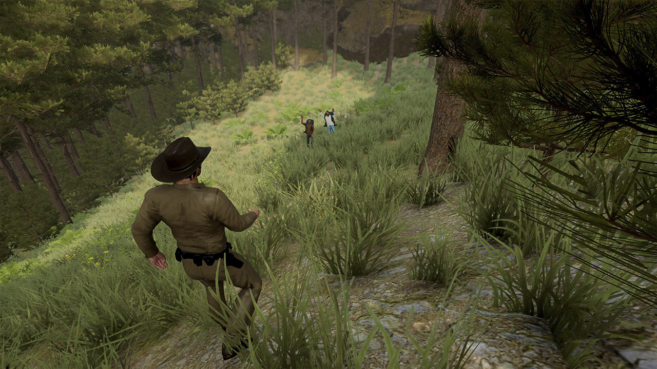 Sheriff Park Rangerのゲーム画面