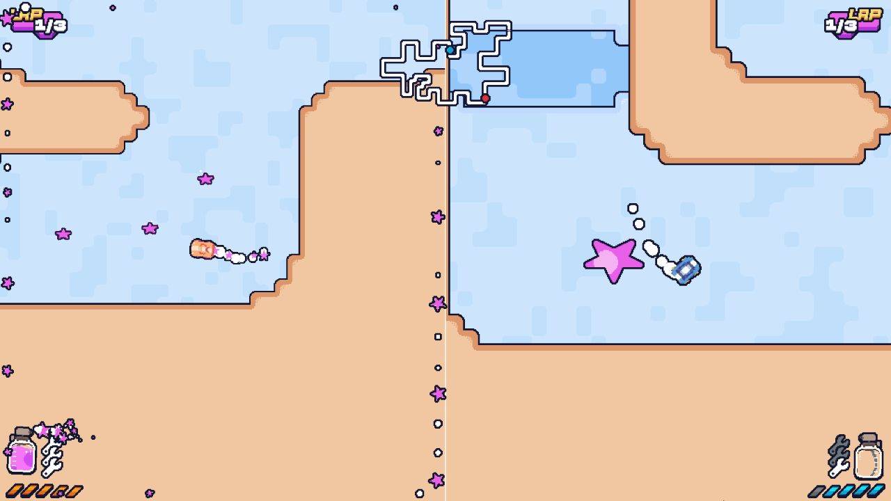 Gas Ratioのゲーム画面