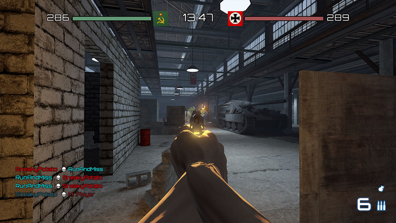 Night Strike Resistance: WW2のゲーム画面