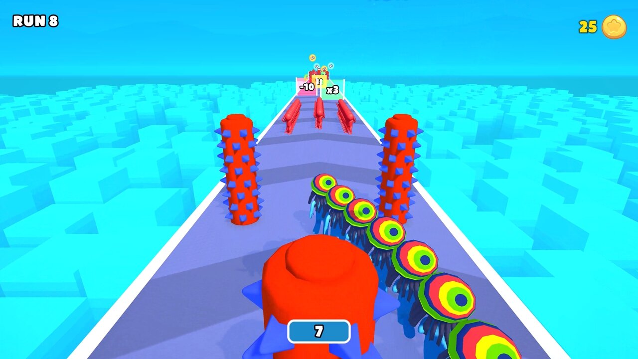 ロングラン2のゲーム画面