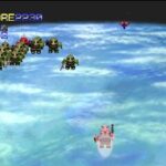 SDガンダム OVER GALAXIANのゲーム画面
