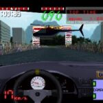 ハイパーラリーのゲーム画面