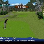 PGA TOUR'97のゲーム画面