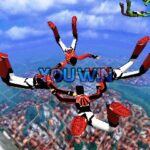 エアロダイブのゲーム画面