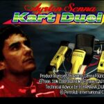 アイルトンセナカートデュエルのゲーム画面