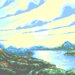 ブライII 闇皇帝の逆襲のゲーム画面