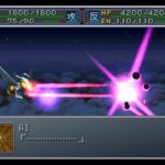 スーパーロボット大戦α外伝のゲーム画面