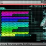 アーマード・コア フォーミュラフロントのゲーム画面