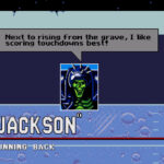 ミュータントリーグ・フットボールのゲーム画面