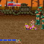 ゴールデンアックスのゲーム画面