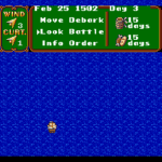 大航海時代のゲーム画面