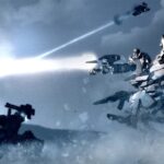 アーマード・コア4のゲーム画面