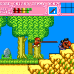 ソンソン2のゲーム画面