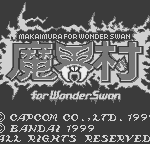 魔界村 for ワンダースワンのゲーム画面