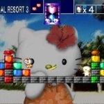 ハローキティのキューブでキュートのゲーム画面