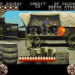 リーサルエンフォーサーズII ザ・ウエスタンのゲーム画面