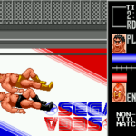 レッスルウォーのゲーム画面