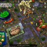 テーマパークワールドのゲーム画面