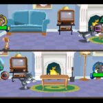 TOM and JERRY in HOUSE TRAPのゲーム画面