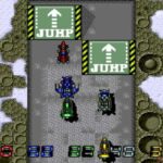モトローダーIIのゲーム画面