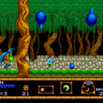 秘宝伝説 クリスの冒険のゲーム画面