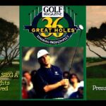 GOLF MAGAZINE PRESENTS 36 GREAT HOLES STARRING FRED COUPLESのゲーム画面