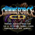 シャイニング・フォースCDのゲーム画面