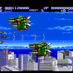 エアロブラスターズのゲーム画面