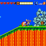 スパークスター ロケットアドベンチャーズ2のゲーム画面
