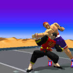 バーチャファイターのゲーム画面
