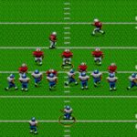 ジョー・モンタナ フットボールのゲーム画面