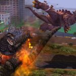 ゴジラ怪獣大乱闘 地球最終決戦のゲーム画面