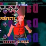 Dance Dance Revolutionのゲーム画面