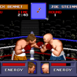 ホリフィールドボクシングのゲーム画面