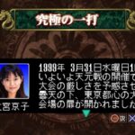 プロ麻雀 極 天元戦編のゲーム画面