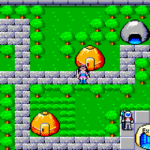 ファンタシースター 復刻版のゲーム画面