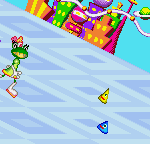 ライムライダー・ケロリカンのゲーム画面