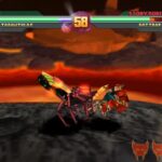 ビーストウォーズメタルス 激突!ガンガンバトルのゲーム画面