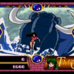 タイムギャルのゲーム画面