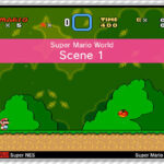 タッチ!amiibo いきなりファミコン名シーン（英語版）のゲーム画面