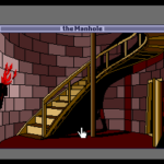 マンホールのゲーム画面