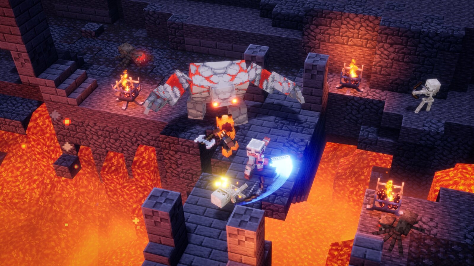 Minecraft Dungeons Ultimate Editionのゲーム画面