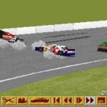 ナスカーレーシングのゲーム画面