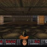 DOOMのゲーム画面