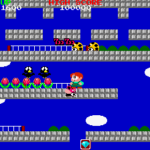 レインボーアイランドのゲーム画面