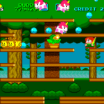 パラソルスターのゲーム画面