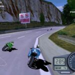 モトレーサー2のゲーム画面
