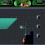 QIX++のゲーム画面
