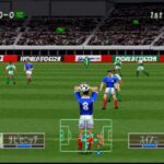 ワールドサッカー実況ウイニングイレブン3 ワールドカップ フランス'98のゲーム画面